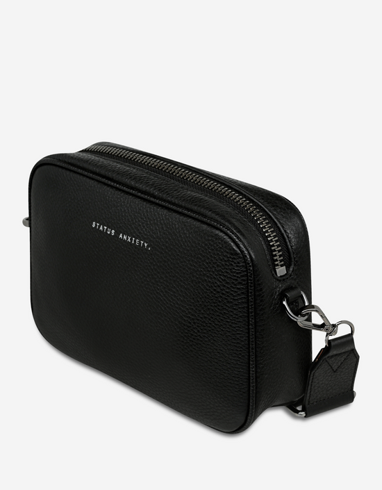 Plunder Bag-Black Webbed Strap