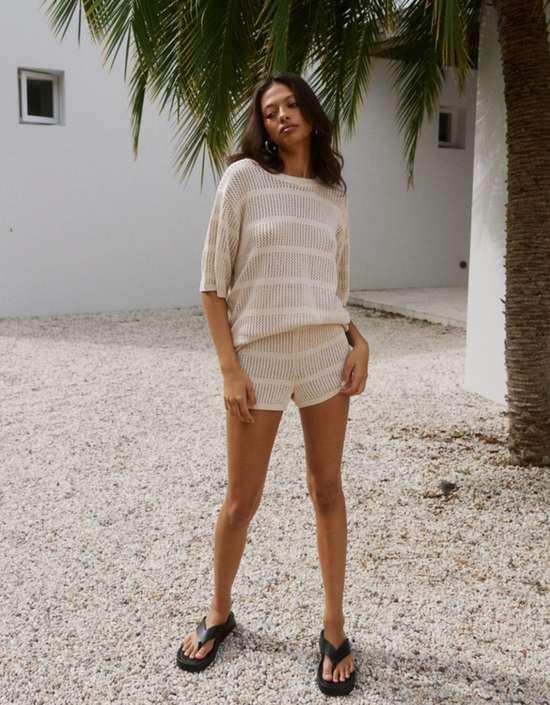 Load image into Gallery viewer, Samia Shorts-Sand
