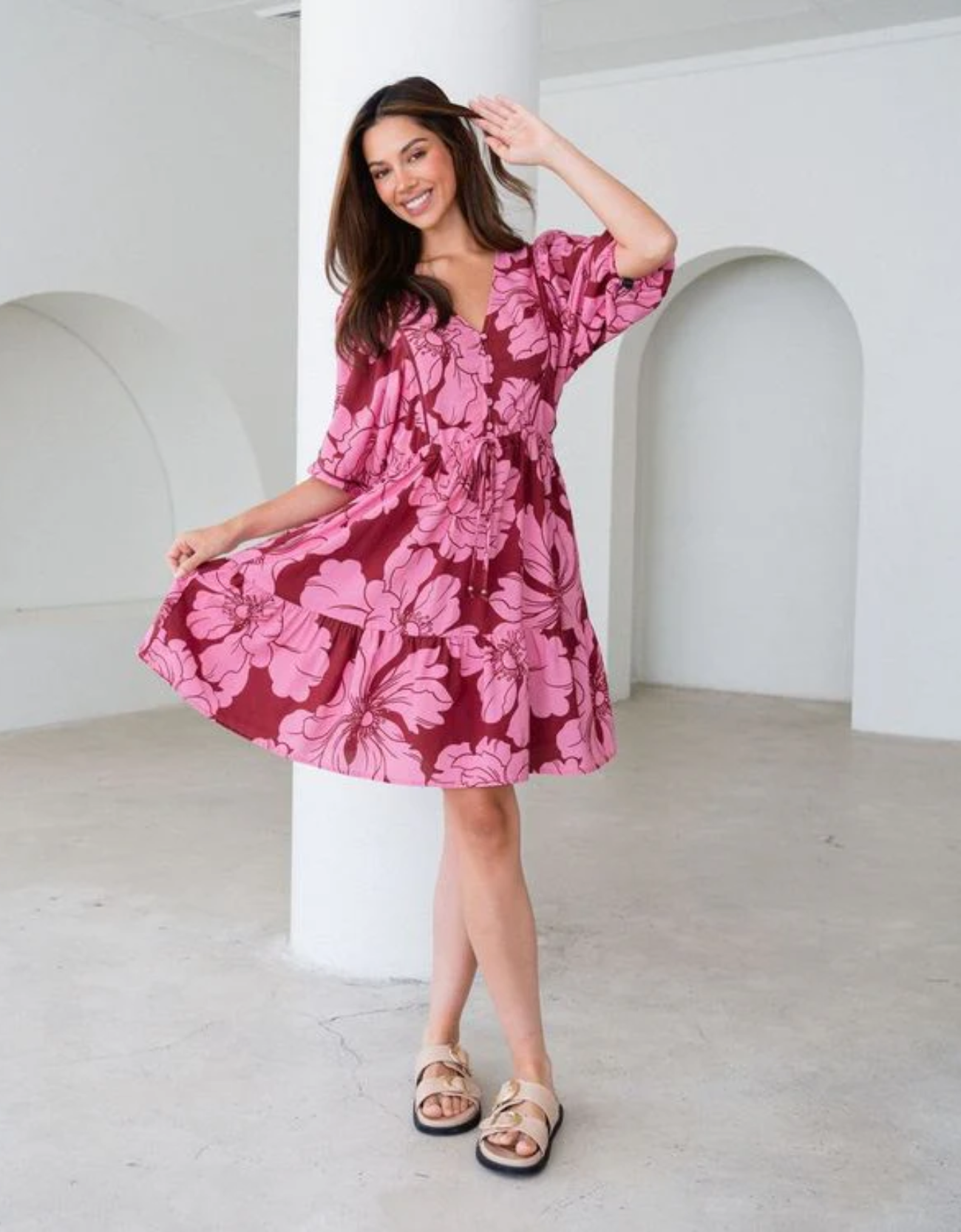 Full Bloom Short Dress