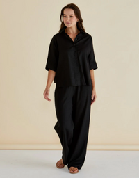 Zaza Relax Pant-Black