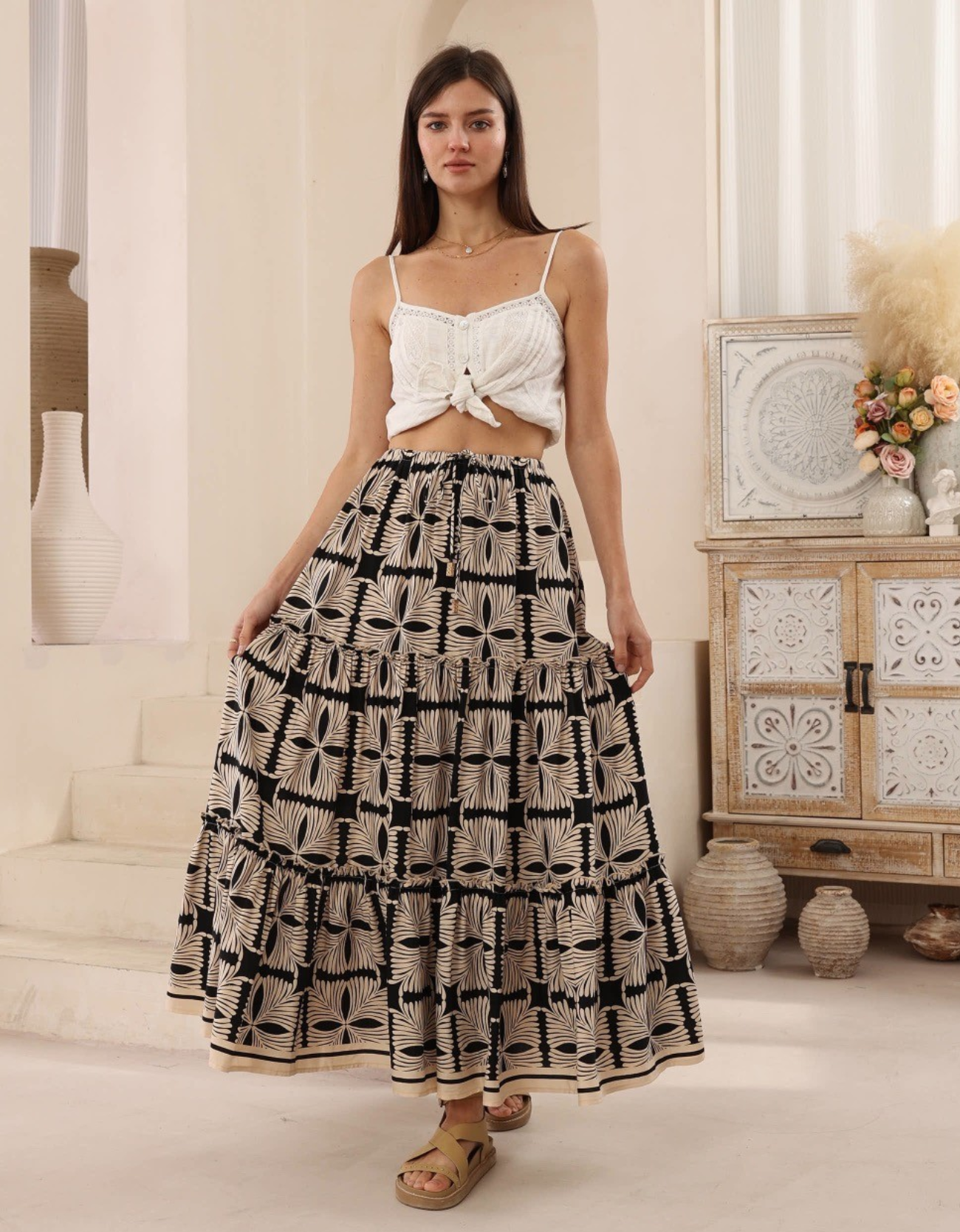 Clovelly Maxi Skirt
