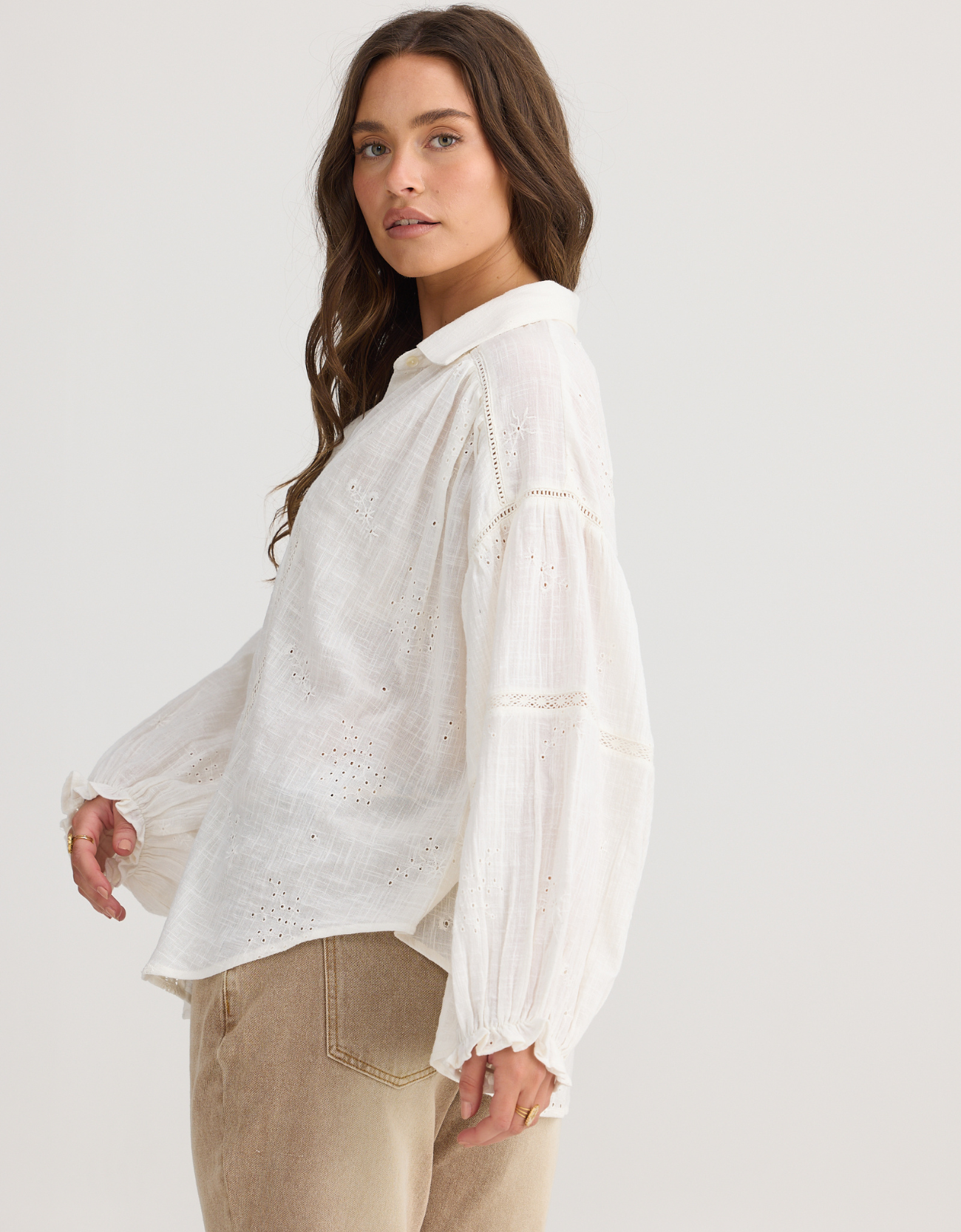 Anastasia Shirt-Off White