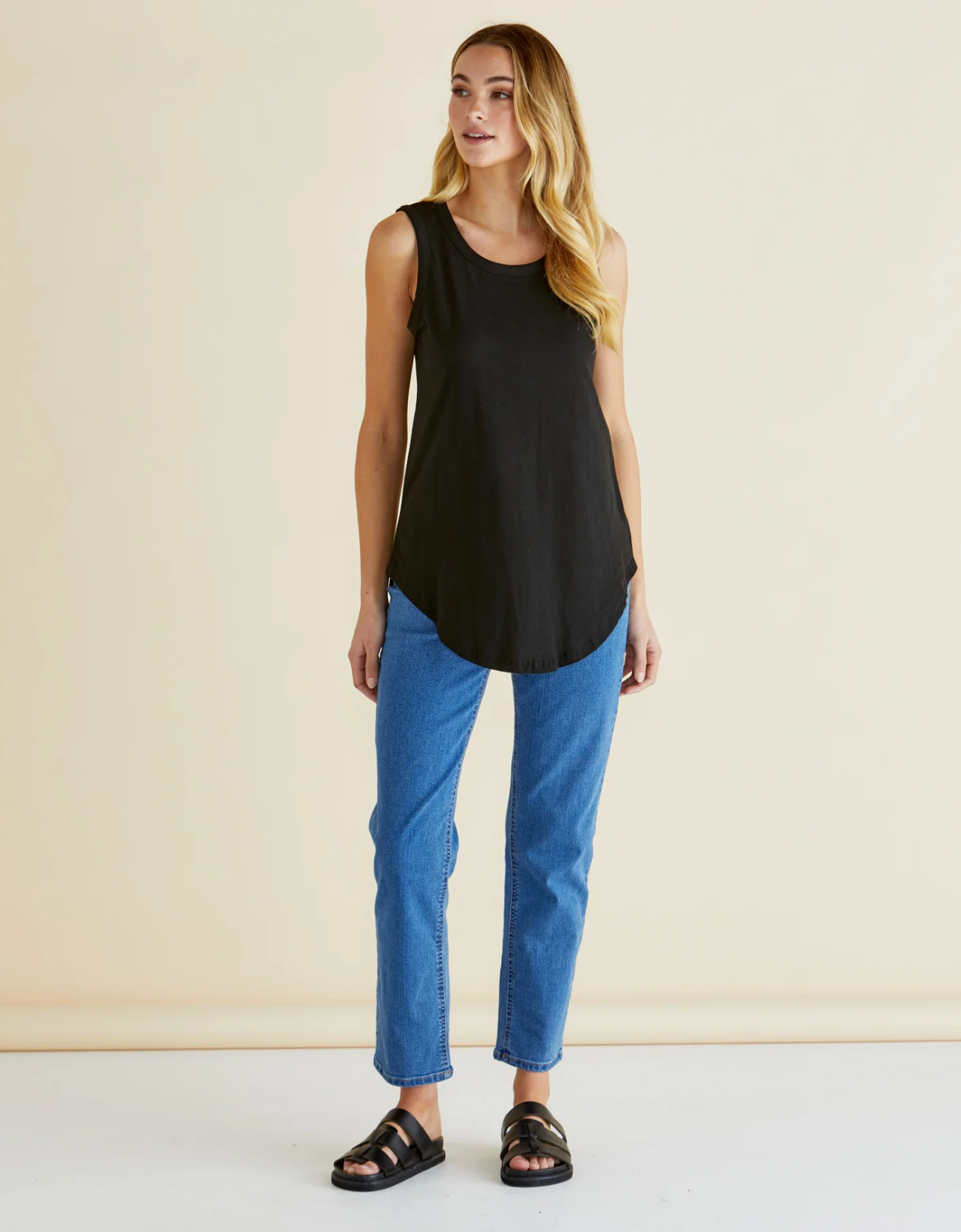 Keira Tank-Black