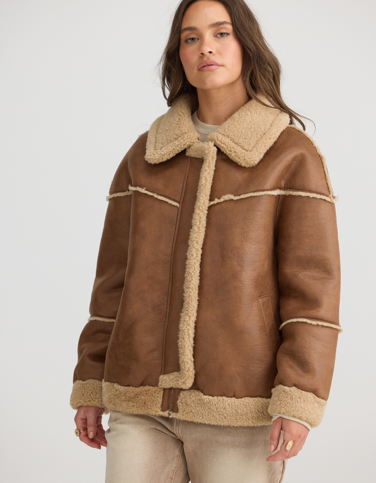 Ashleigh Jacket-Tan