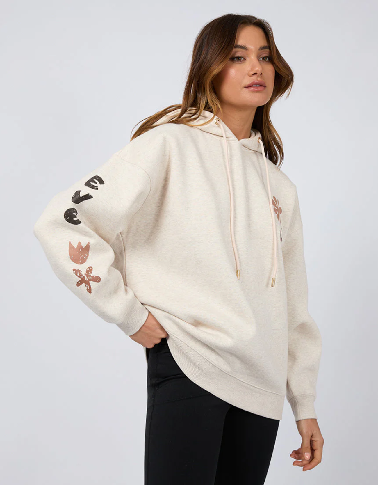 Elements Oversized Hoodie - Oatmeal