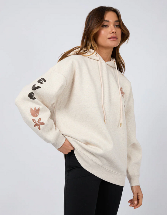 Elements Oversized Hoodie - Oatmeal