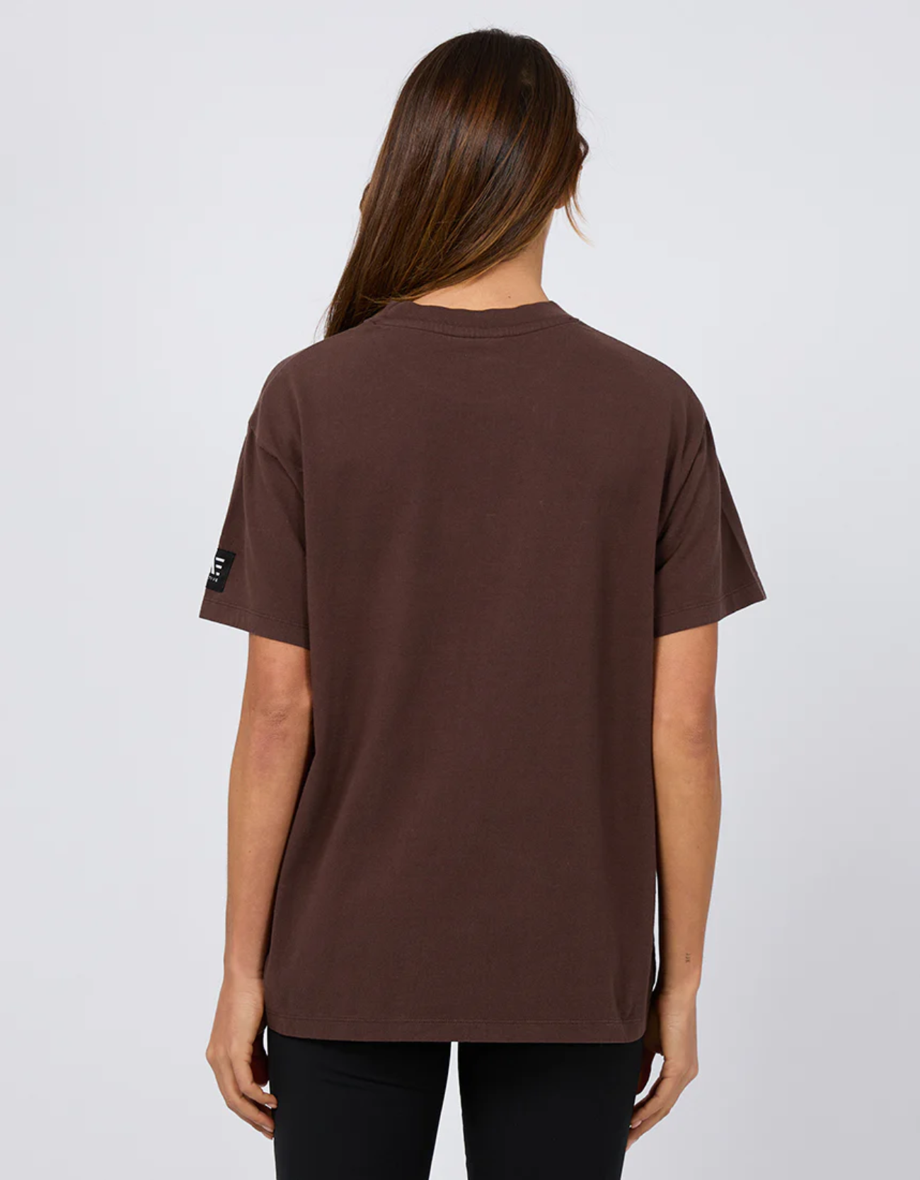 Elements Oversized Tee-Brown