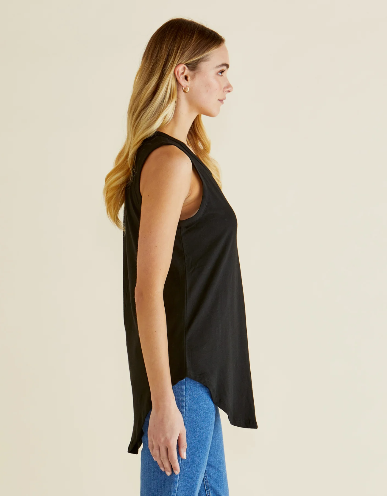 Keira Tank-Black