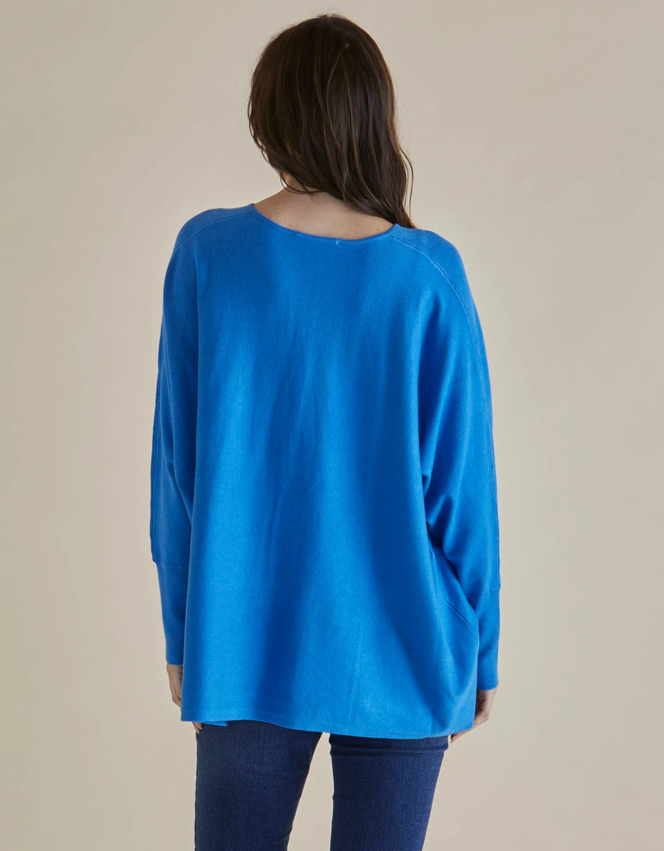 Destiny Knit Jumper-Light Blue