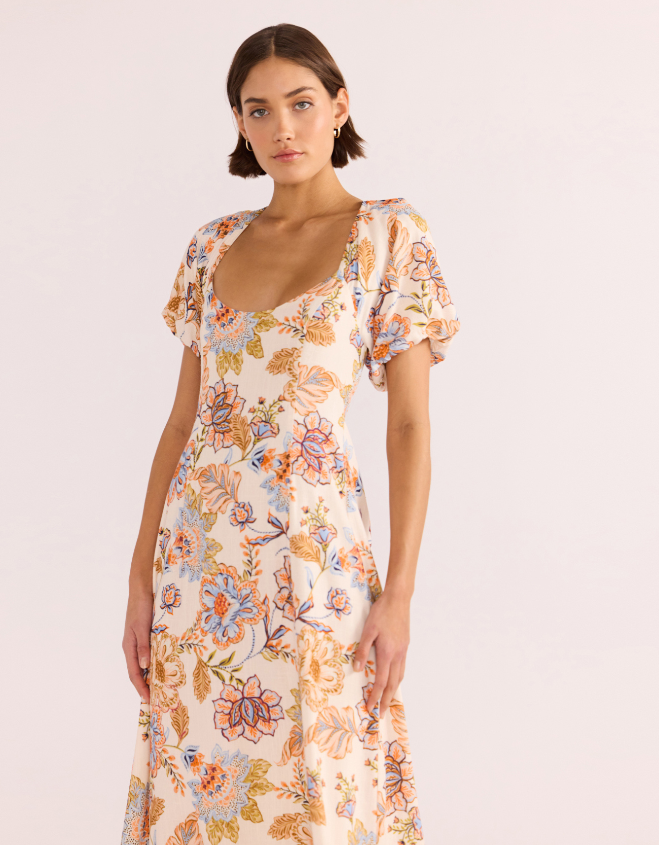 Marceline Panel Midi Dress