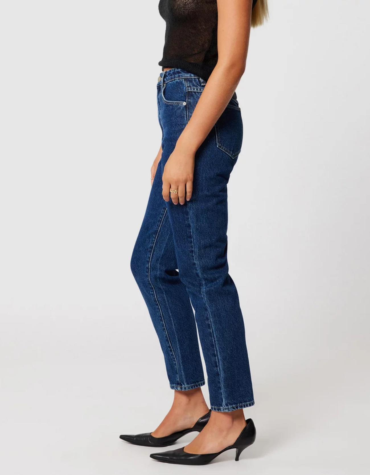 94 High Slim Tara-Dark Blue