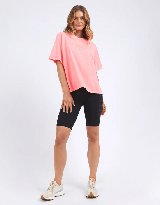 Simplified Tee - Neon Pink
