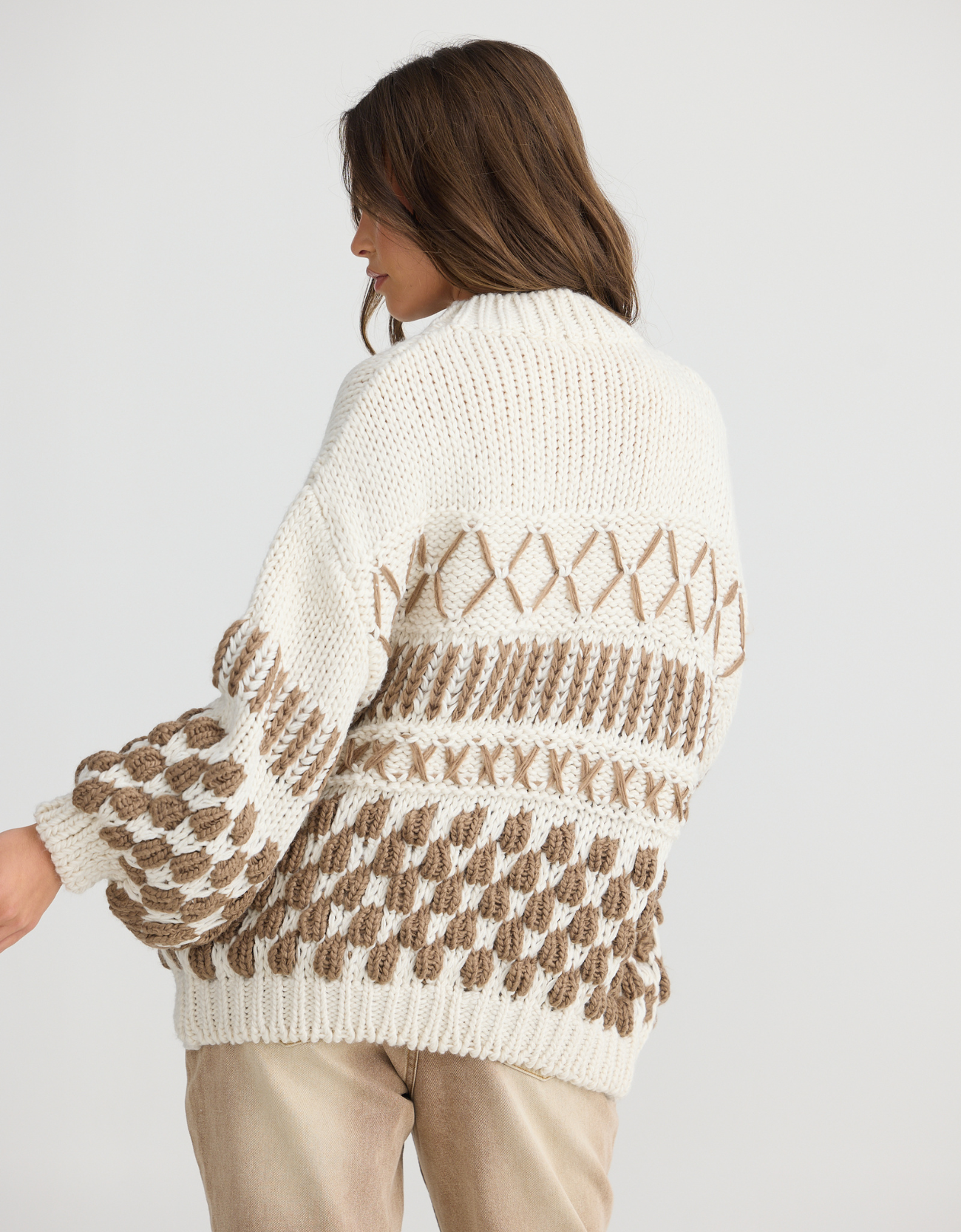 Colorado Knit-Off White/Mocha