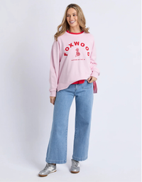 Effortless Crew-Pale Pink