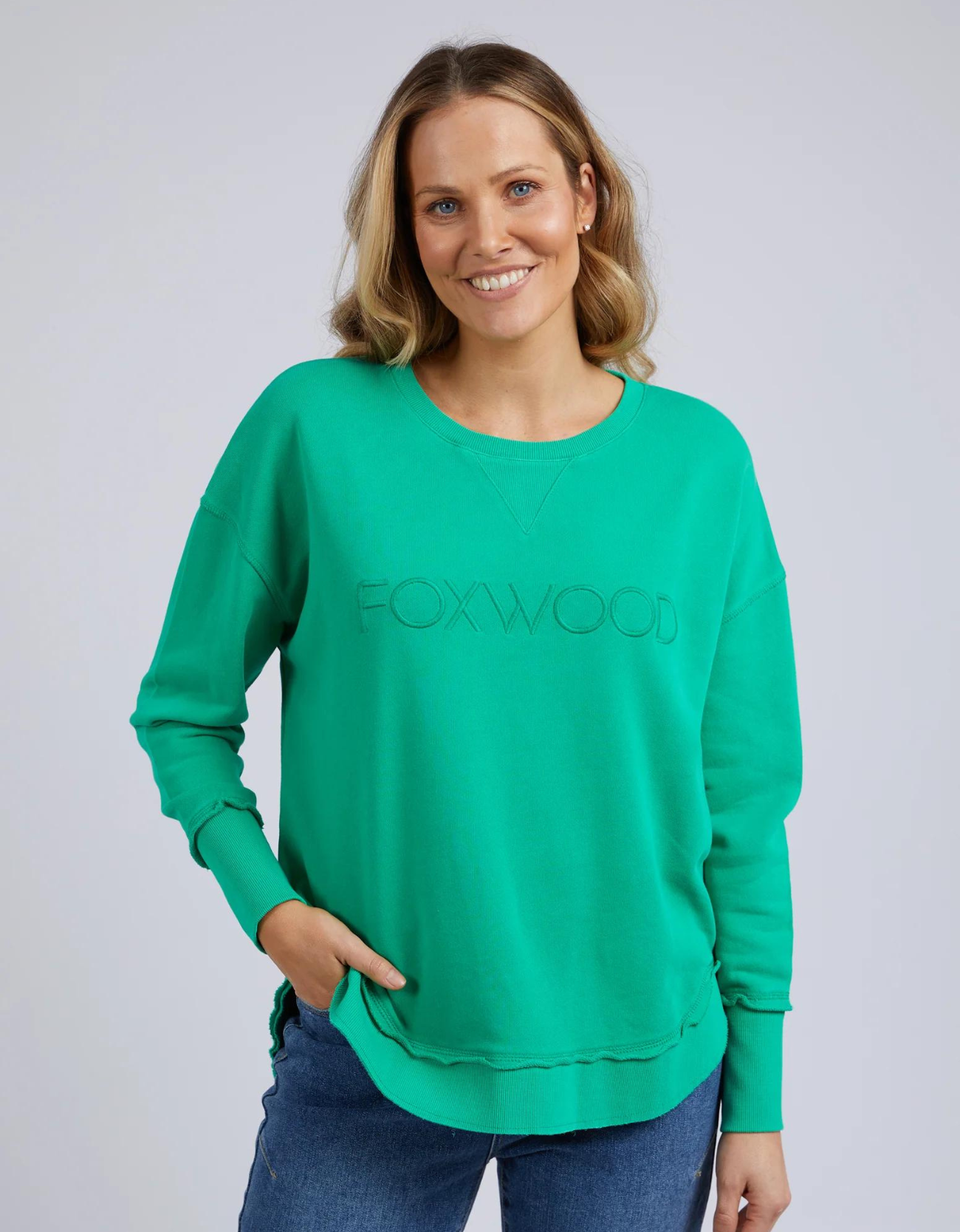 Simplified Crew-Bright Green