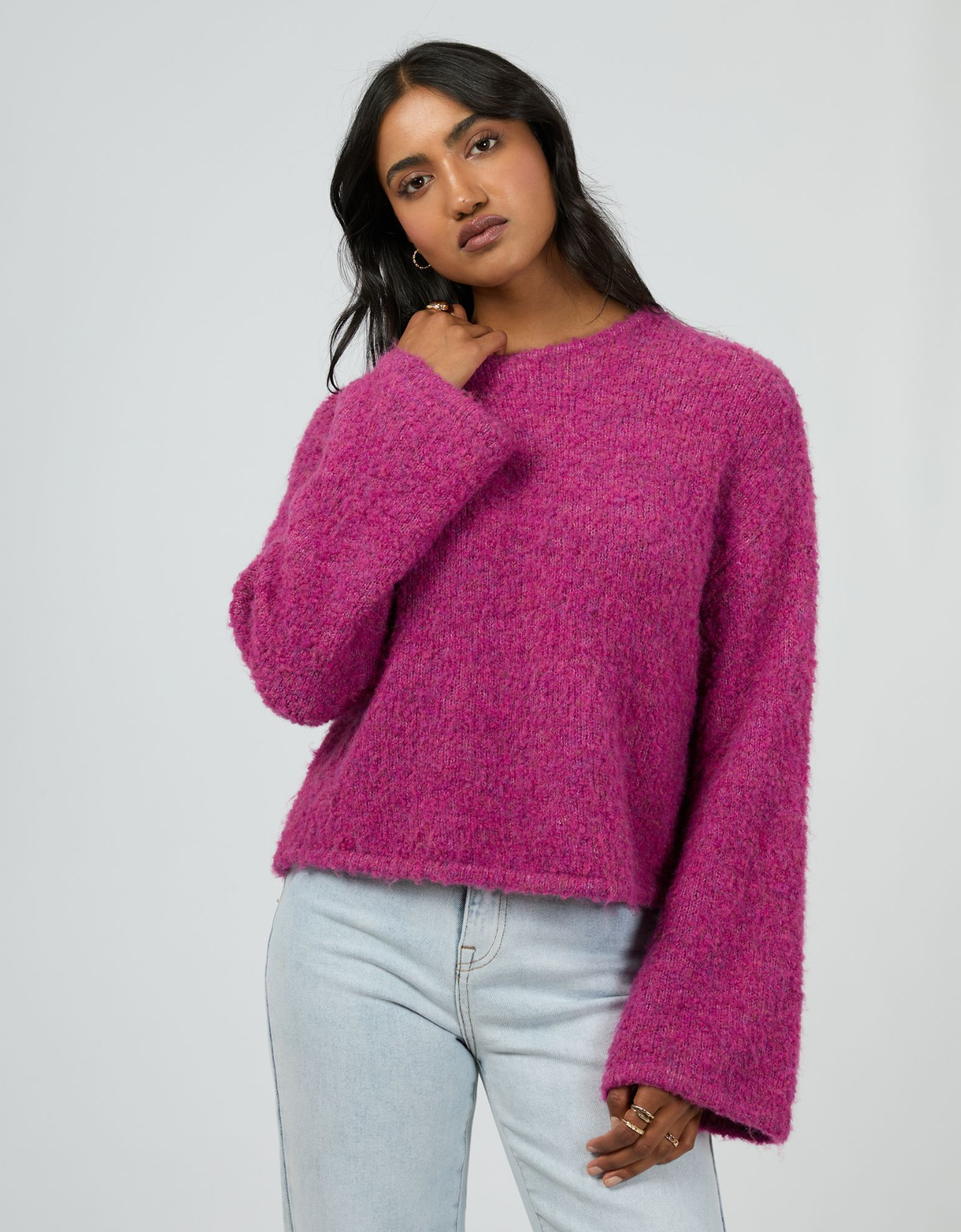 Cleo Knit - Mauve
