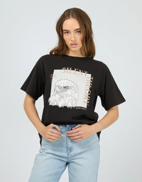 Quaint Tee-Washed Black